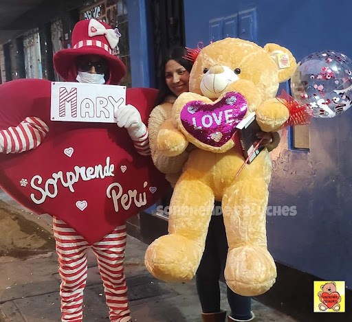 Sorprende peluches