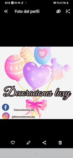 Decoraciones y eventos Luxy