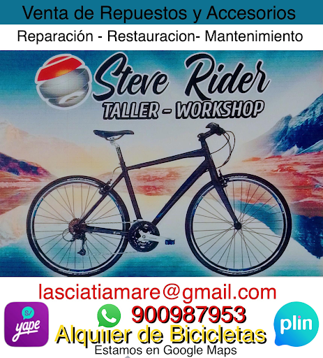 STEVE RIDER - El Rey de las Bicicletas