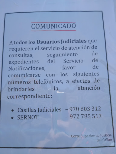 Poder Judicial Callao - Av. Colonial